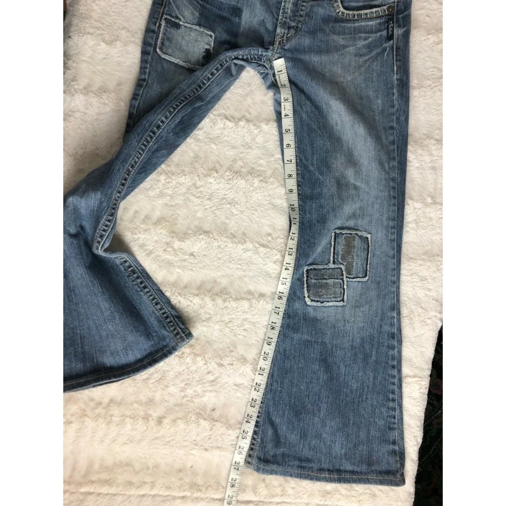 Silver‎ girls jeans sz 29x 27 length exc cond blue